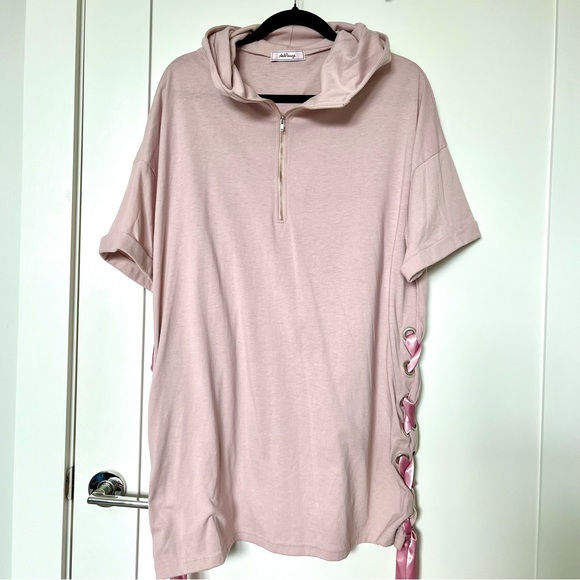 Kawaii PRELOVED Ank Rouge Bunny Ear Lolita Ribbon Pullover - Picture 3 of 5